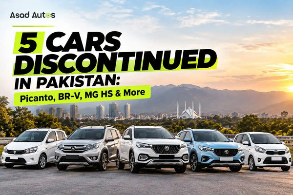 5 Cars Discontinued in Pakistan: Picanto, BR-V, MG HS & More