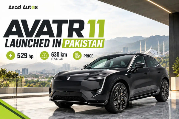 AVATR 11 Launched in Pakistan: 529 hp, 630 km Range & Price