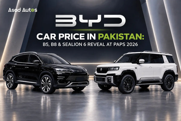 BYD Car Price in Pakistan: B5, B8 & Sealion 6 Reveal at PAPS 2026