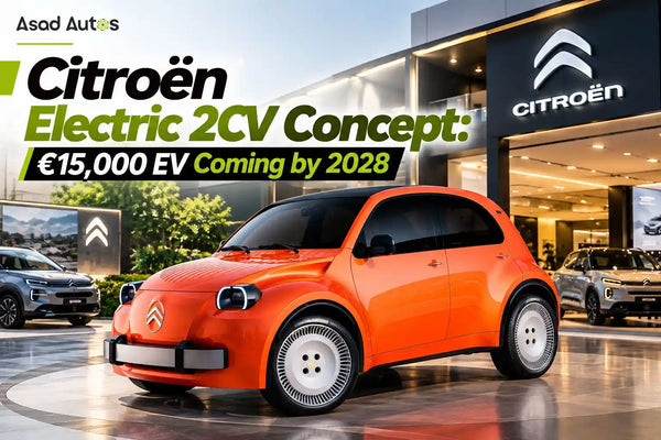 Citroën Electric 2CV Concept: €15,000 EV Coming by 2028
