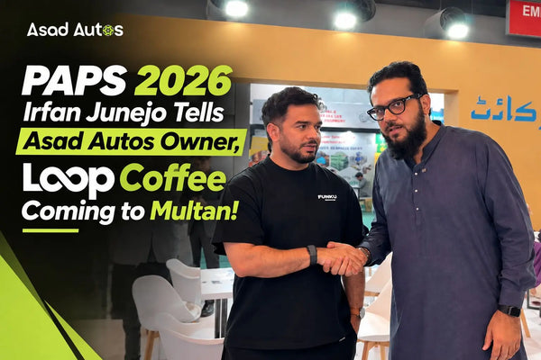 PAPS 2026: Irfan Junejo Tells Asad Autos Owner, Loop Coffee Coming to Multan!