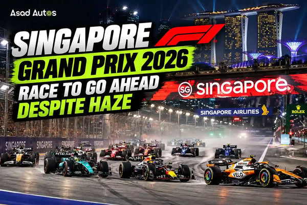 Singapore F1 Grand Prix 2026: Race to Go Ahead Despite Haze