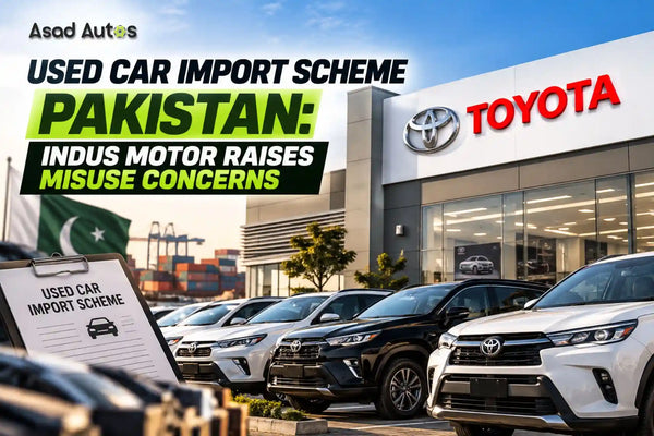 Used Car Import Scheme Pakistan: Indus Motor Raises Misuse Concerns