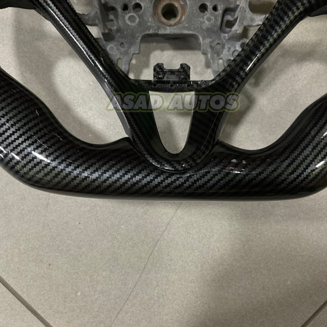 Honda City Original Carbon Fiber Steering Wheel For 2009 - 2021