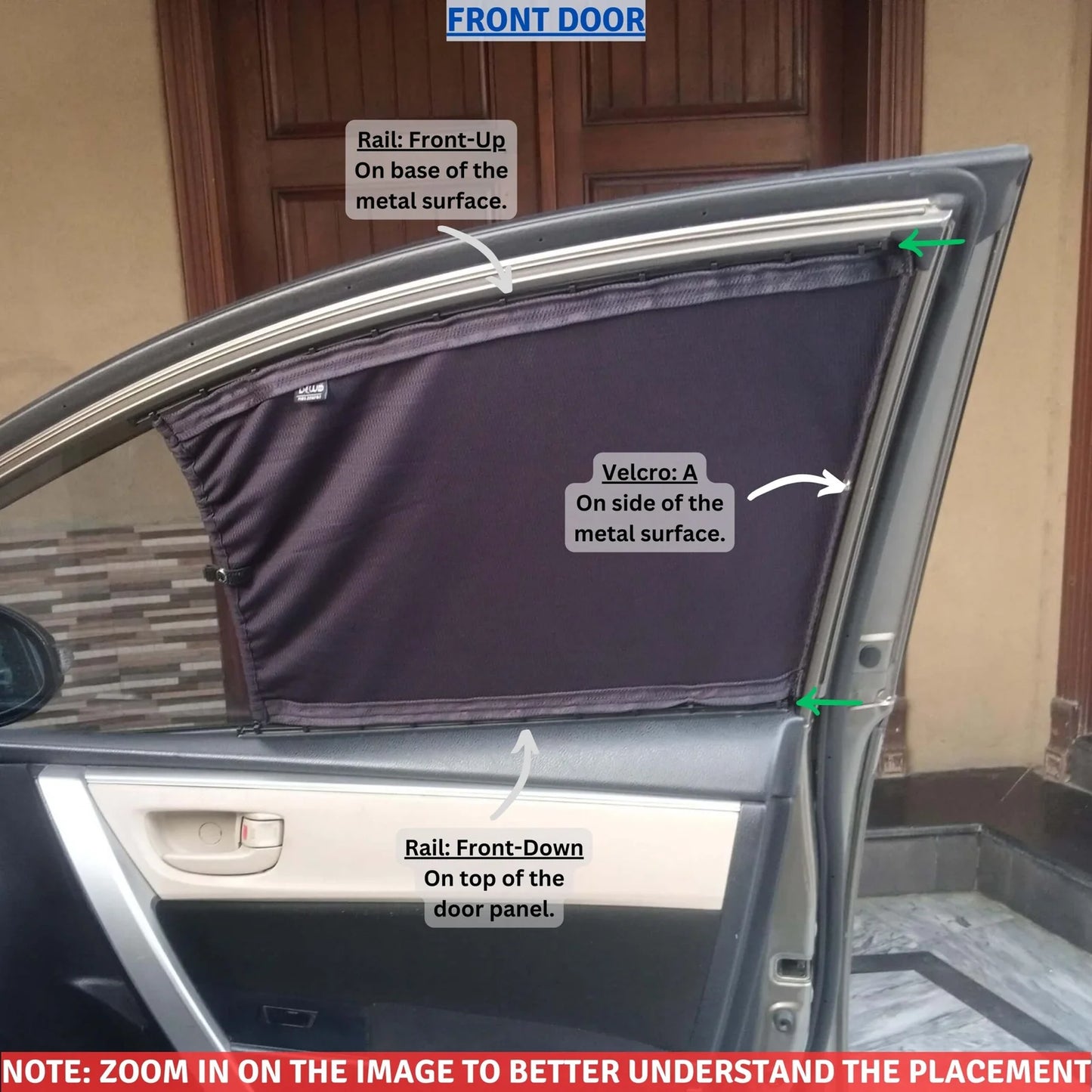 Awra Curtains for Toyota Corolla (2012 - 2023) 11th Generation
