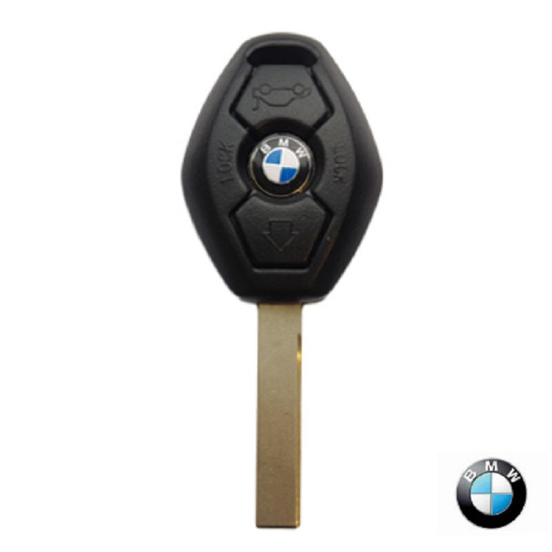 3 Button Key Shell Case Cover Fit for B-M-W 3 5 Series
