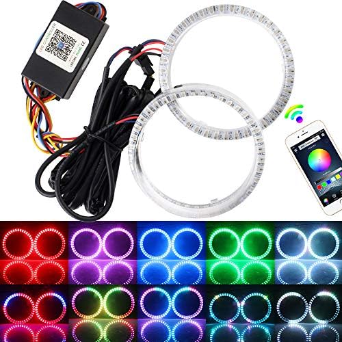 Colorful Angel Lights for Cars: Enhance Your Vehicle's Aura
