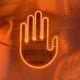 Car Finger Light: Interactive LED Gesture Display Lamp with Remote for Road Rage Signs