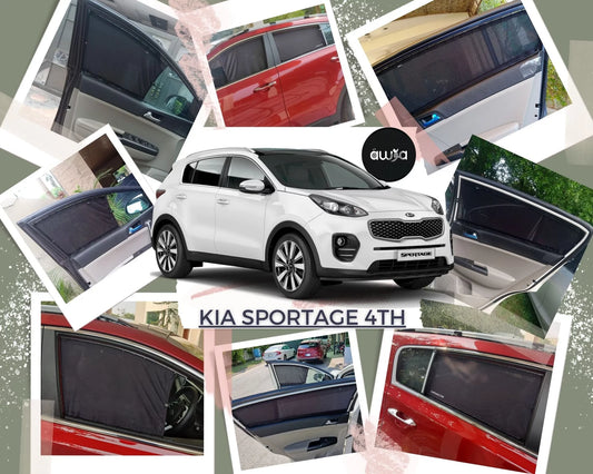 Window Curtains Sun Shades (Car Pardy) for Kia Sportage 2019 - 2023 4th