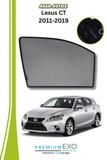 QS Window Sun Shades (Car Pardy) For Lexus CT 2011-2019 SUV