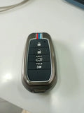 Metal Key Cover For Toyota Fortuner 2015-2025 4 Button