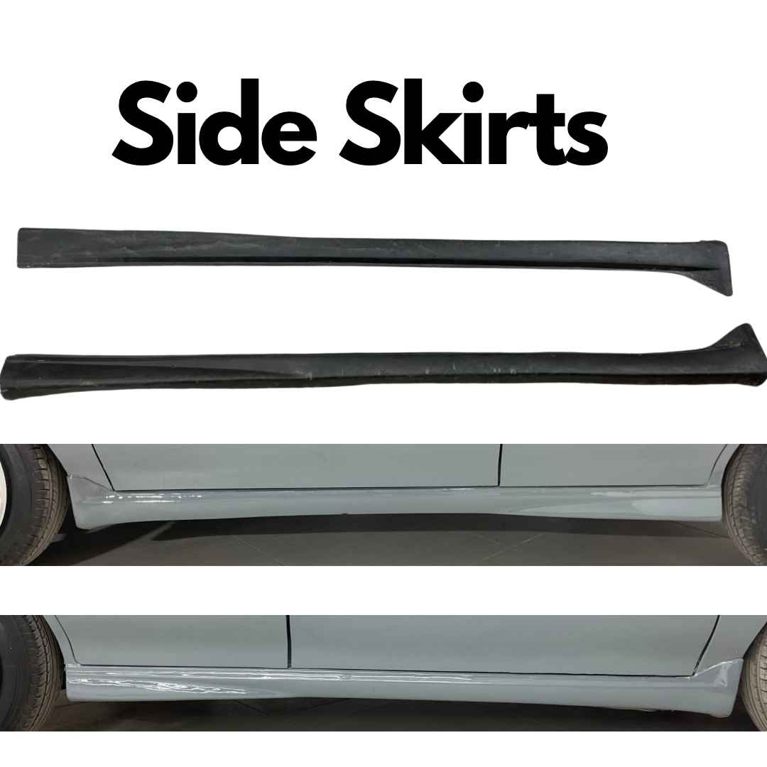 Suzuki Cultus (2000-2017) Nero Style Front & Back + Side Skirts Body Kit (Fiber): Complete Makeover