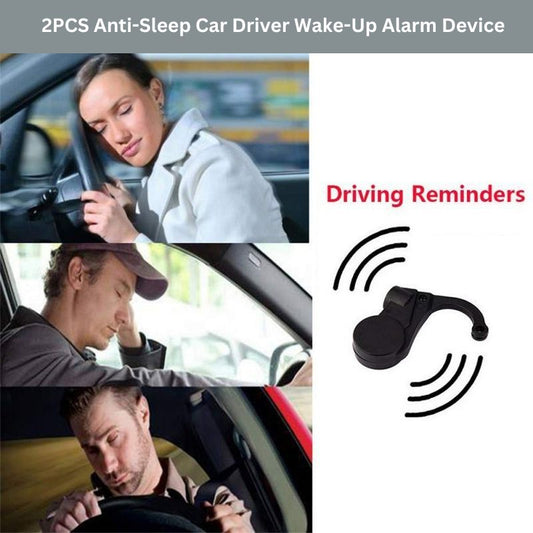 "2PCS Anti-Sleep Car Driver Wake-Up Alarm Device"