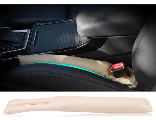 2 Pcs Car Seat Gap Pad Leak Proof Plate Plug, designed to prevent small items from falling between car seats and keep your car interior clean.