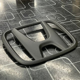 Front Grill Emblem For Honda Civic Matt Black