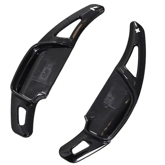 2-piece black aluminum steering wheel paddle shifter extensions for Haval