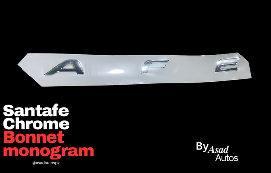 Santafe Chrome Bonnet Monogram