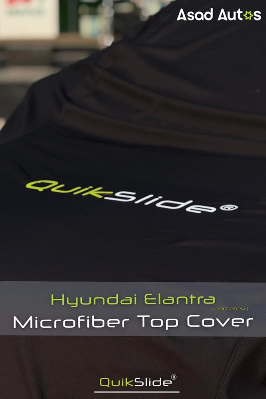 QuikSlide Microfiber Top Cover for Hyundai Elantra 2017–2024
