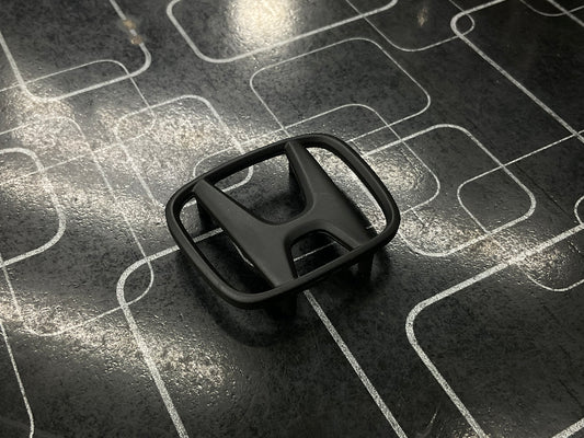 Matte Black H Emblem for Honda Civic Steering