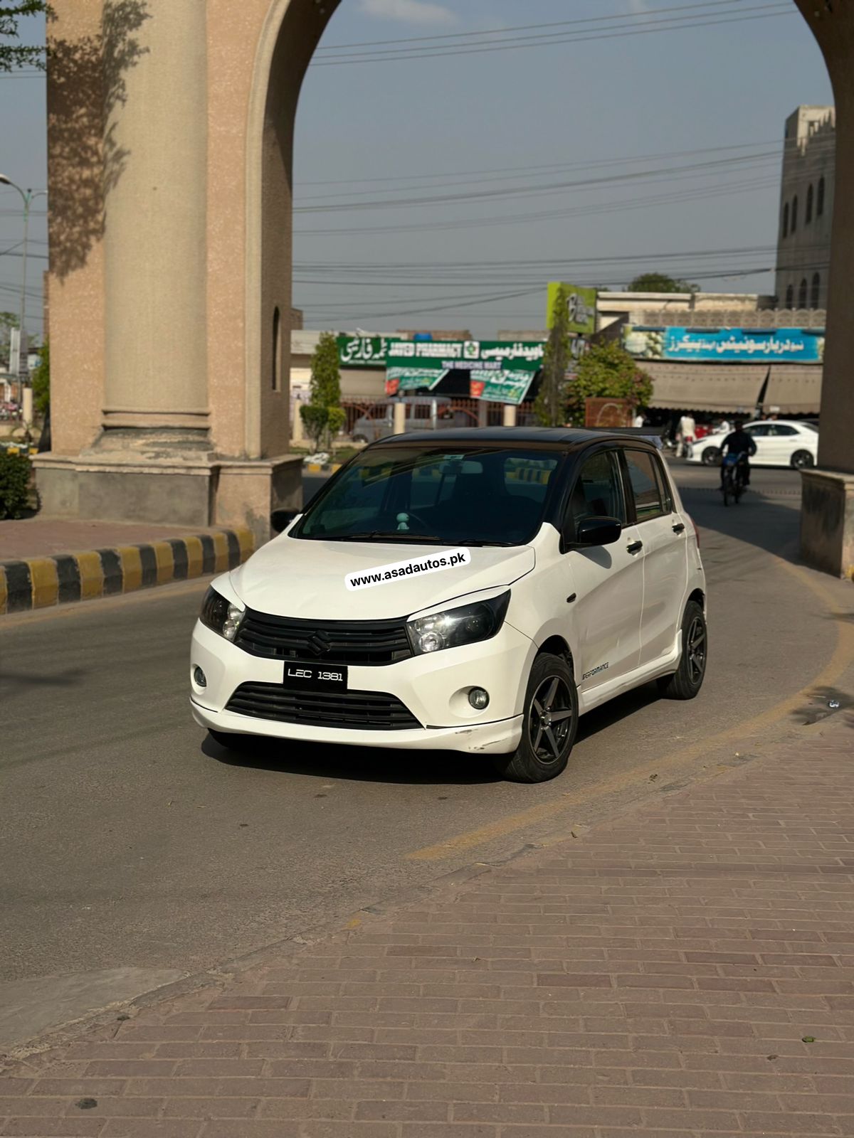 4-Piece (Non-Painted) Body Kit for Suzuki Cultus 2018-2024, including front, back, and side skirts, crafted from durable fiber material for a custom look.