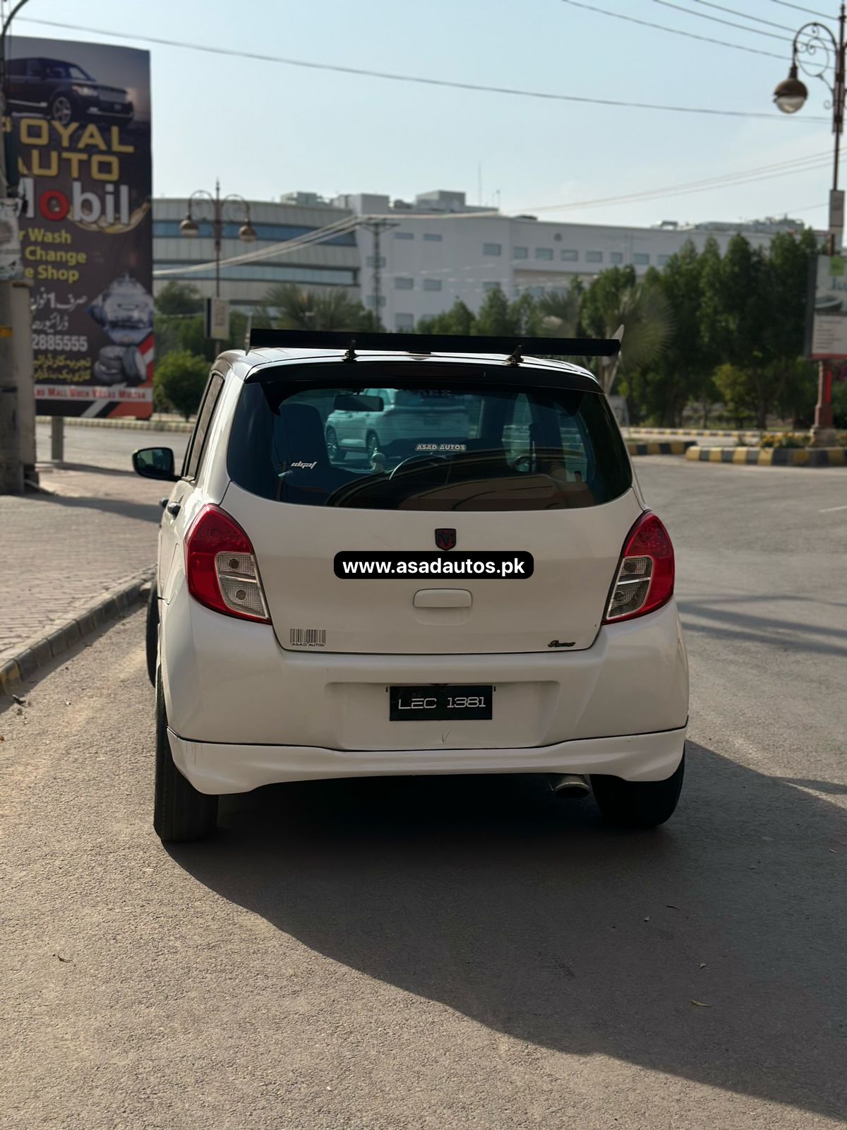 4-Piece (Non-Painted) Body Kit for Suzuki Cultus 2018-2024, including front, back, and side skirts, crafted from durable fiber material for a custom look.