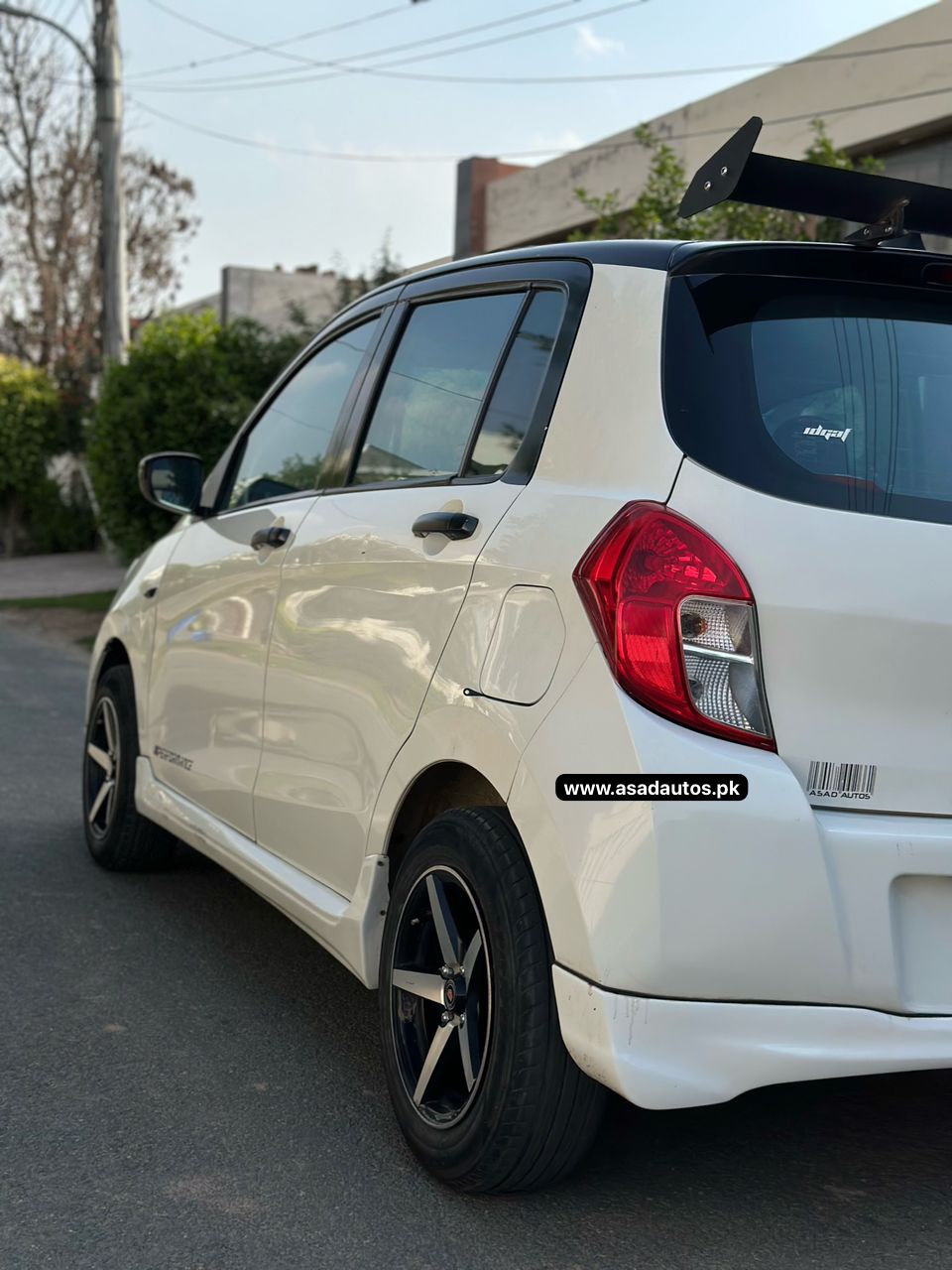 4-Piece (Non-Painted) Body Kit for Suzuki Cultus 2018-2024, including front, back, and side skirts, crafted from durable fiber material for a custom look.