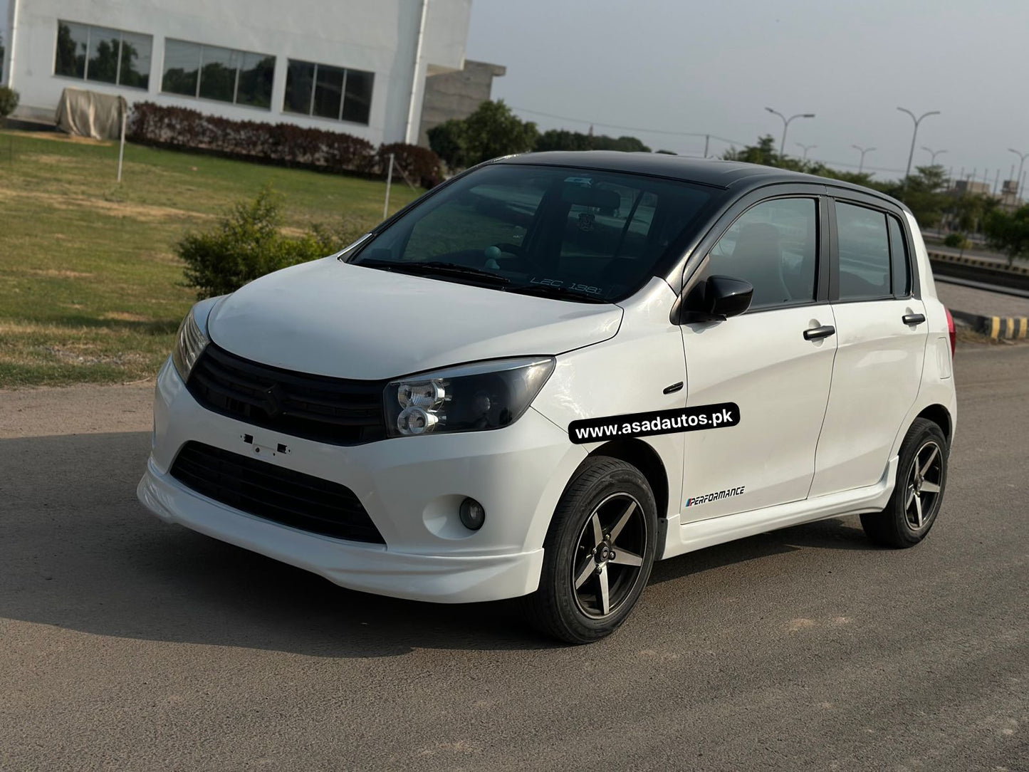 4-Piece (Non-Painted) Body Kit for Suzuki Cultus 2018-2024, including front, back, and side skirts, crafted from durable fiber material for a custom look.