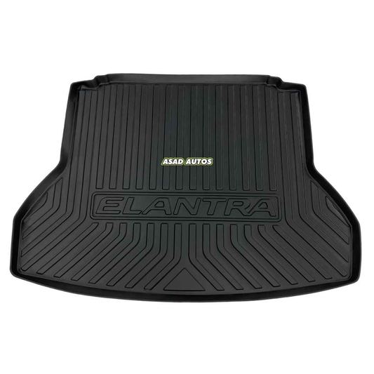 Premium Trunk Mat for Hyundai Elantra 2024-2025: Durable Protection and Perfect Fit