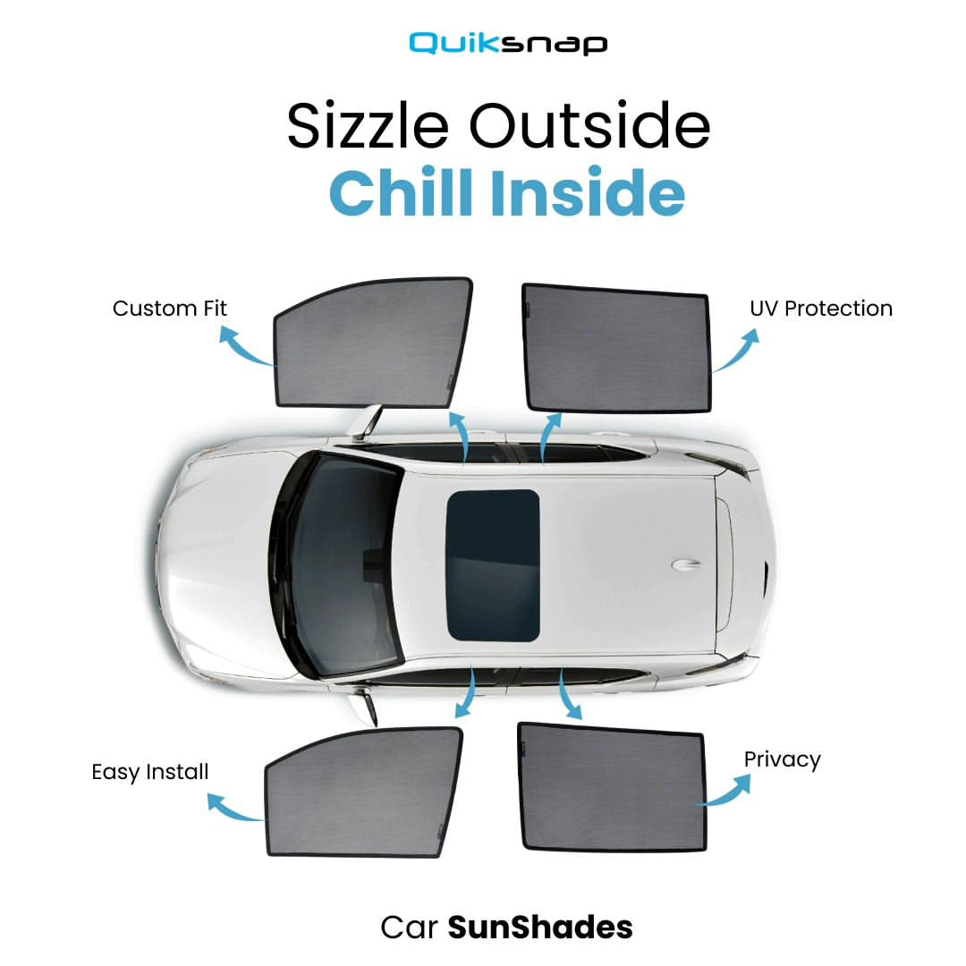 QS Window Sun Shades (Car Pardy) For Haval H6 2022-2025 Crossover: Ultimate UV Protection & Style