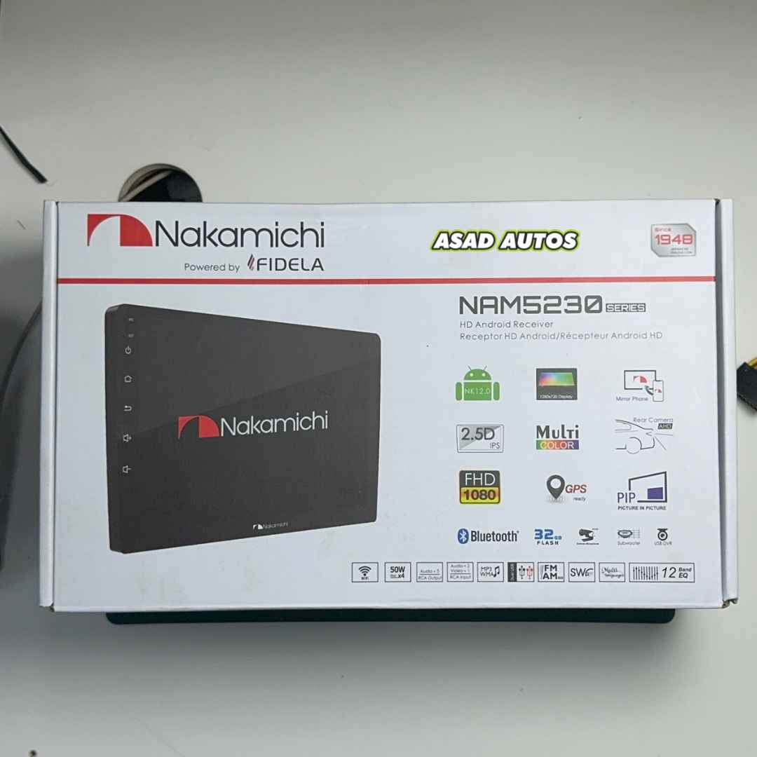 NAKAMICHI NAM 5230 Z LINK APPLE CARPLAY ANDROID AUTO NAVIGATION SYSTEM 2GB 32GB