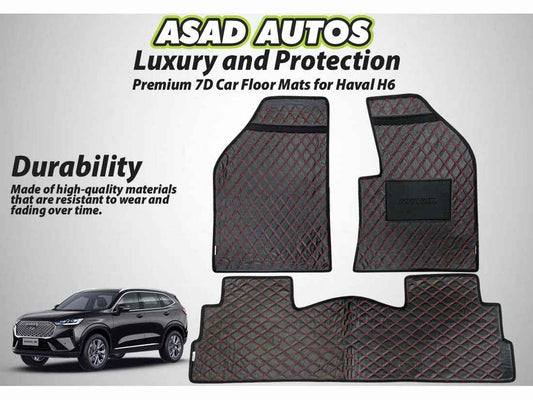 Enhance Your Haval H6: Premium 7D Car Floor Mats