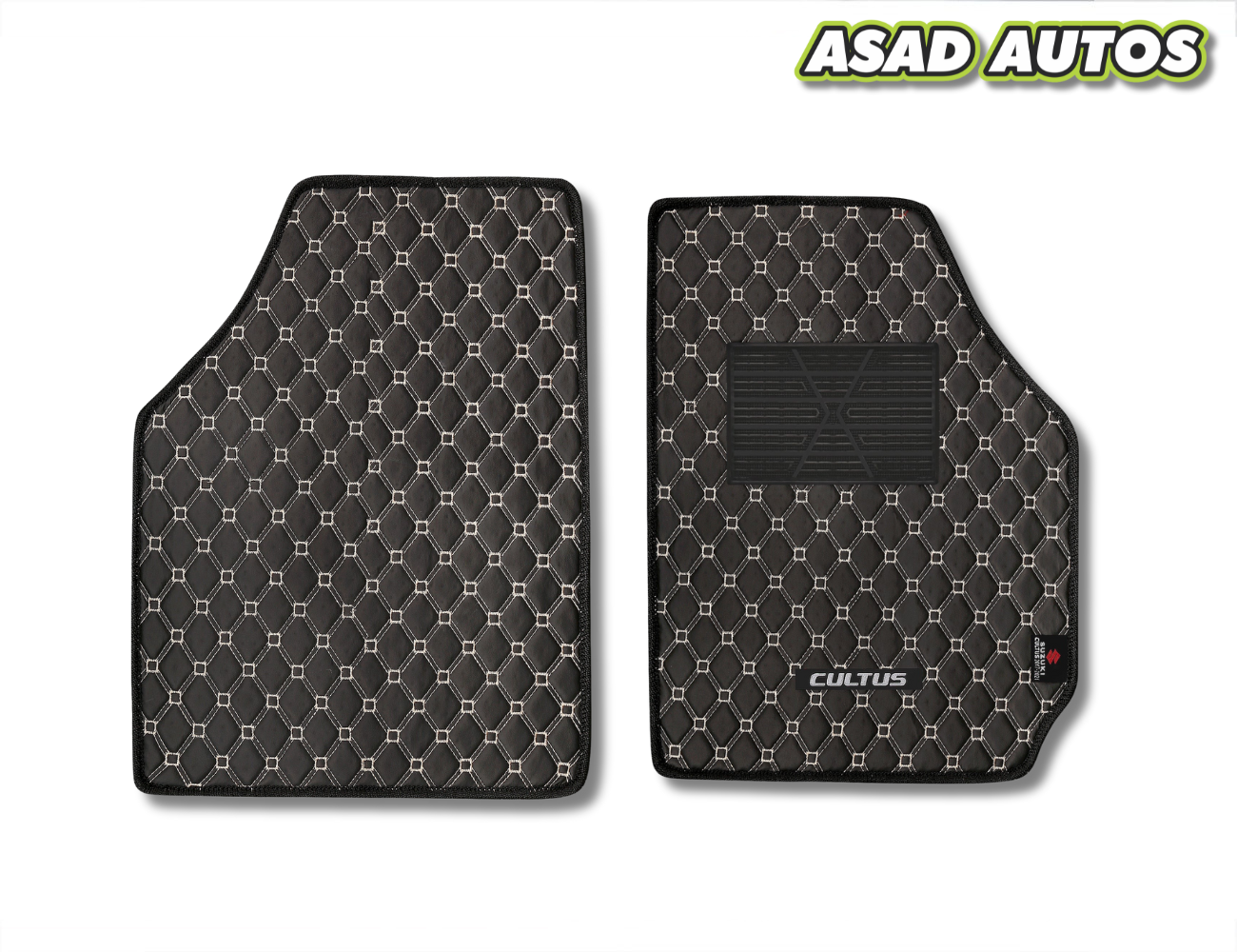 Suzuki Cultus 7D Luxury Floor Mats (2017–Present) – Waterproof | Custom Fit | Anti-Slip
