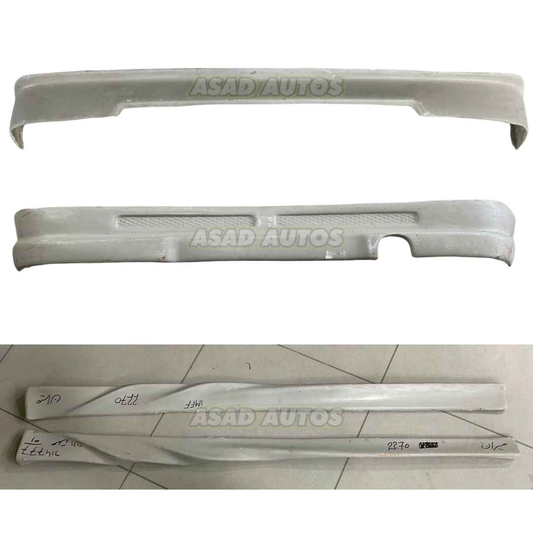 Complete Body Kit (Fiberglass) for Mehran (Front & Back, Side Skirts)