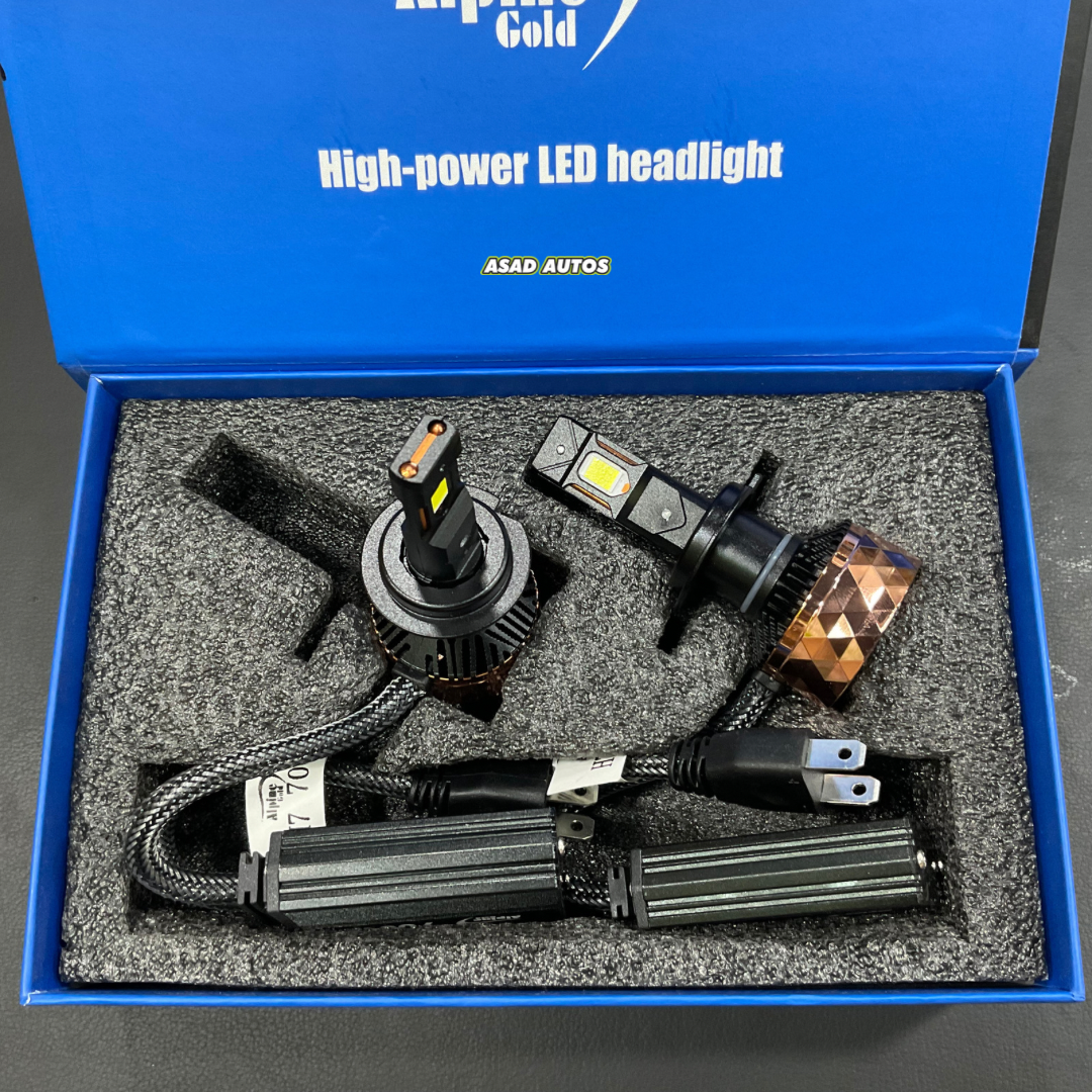 Alpine Gold Car LED Lights 700 Watts
