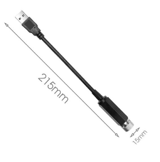 "Universal USB LED Starry Laser Projection Light for Car Interior Decoration"