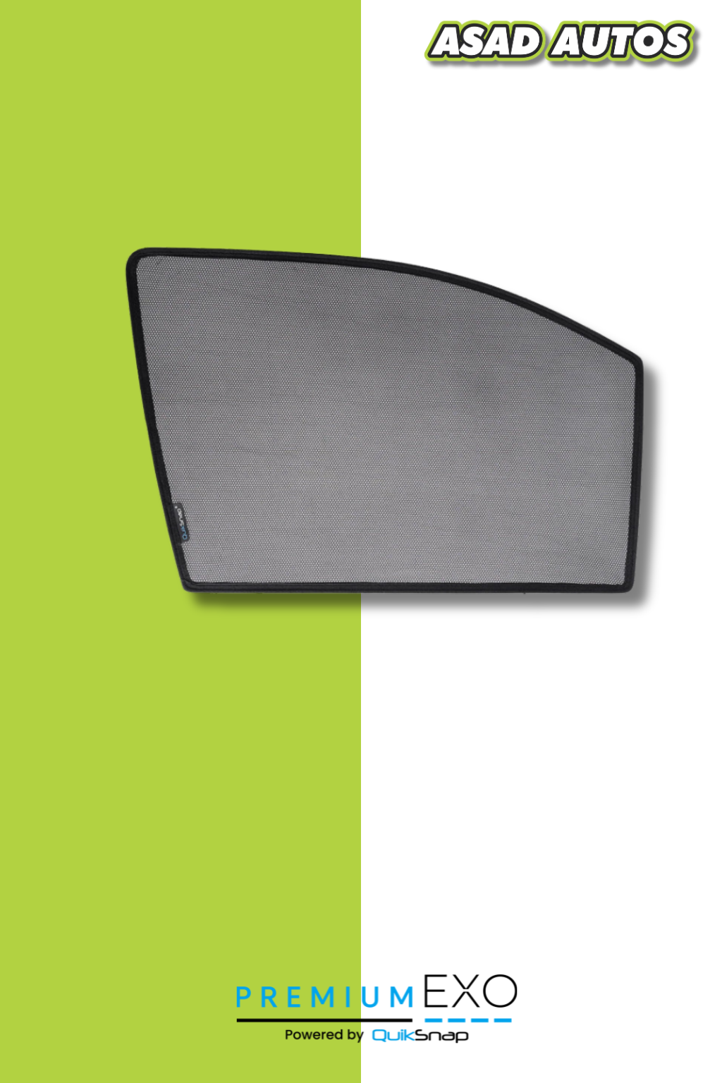 QS Window Sun Shades (Car Pardy) For Toyota Aqua HatchBack 2010-2025