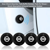 20 Pcs Door Shock Absorber Pads Buffer Bumper Pads for Nissan – Shock Absorption & Sound Insulation Rubber