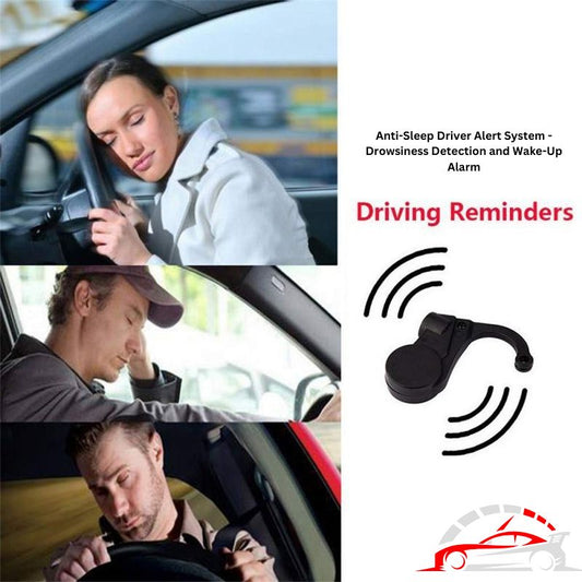 "Anti-Sleep Driver Alert System - Drowsiness Detection and Wake-Up Alarm"