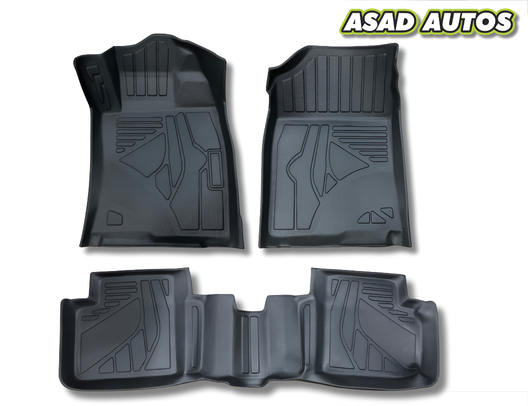 TPE Floor Mats for Honda Civic (2016–2021) – All-Weather | Odorless | Custom Fit