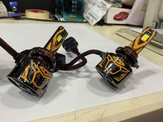 Alpine Gold LED Headlight 1200W – Ultra Bright, Long-Lasting Performance