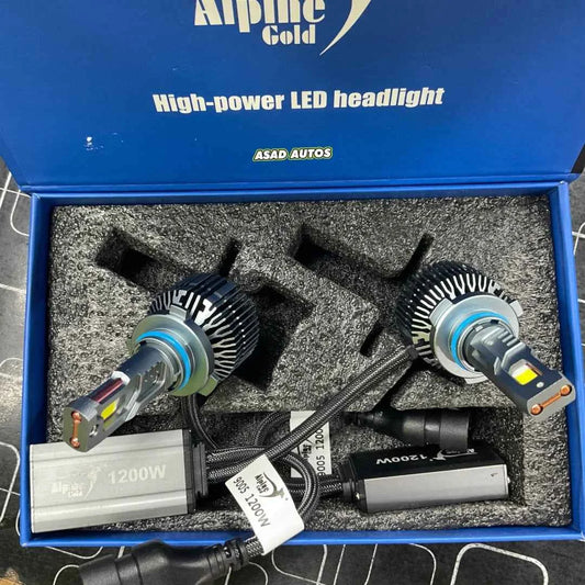 Alpine Gold LED Lights for Toyota Corolla Sedan (2014–2025) – High-Performance Yellow Beam Fog/Headlight Upgrade