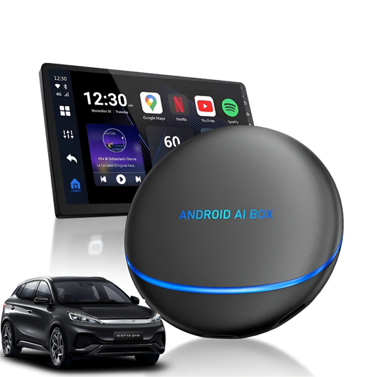 Android AI Box – Wired Android Auto & CarPlay Multimedia Adapter For BYD Atto 3 (2025)