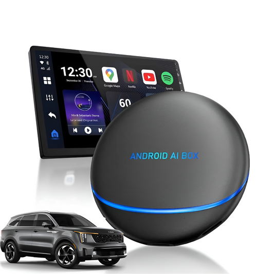 Android AI Box – Wired Android Auto & CarPlay Multimedia Adapter For Kia Sorento HEV (2025)