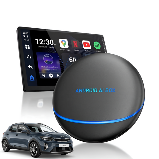 Android AI Box – Wired Android Auto & CarPlay Multimedia Adapter For Kia Stonic 2022-2025