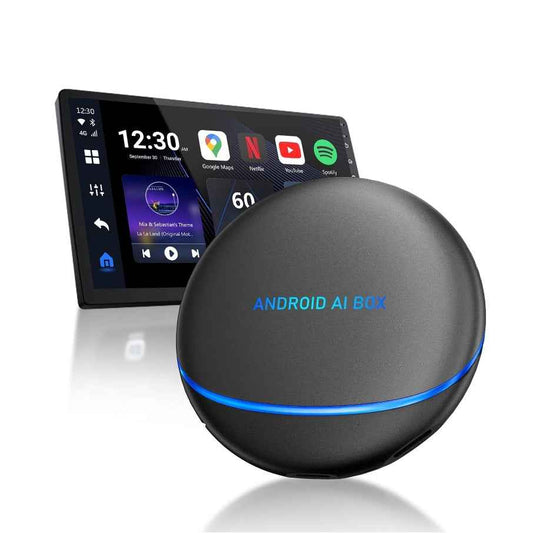 Android AI Box – Wireless Android Auto & CarPlay Multimedia Adapter