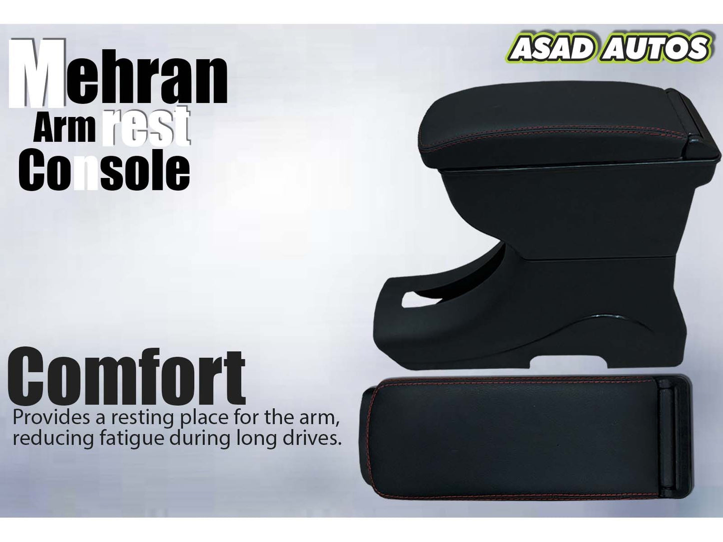 Arm Rest Console for Suzuki Mehran – Stylish and Practical Interior Upgrade