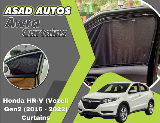 Awra Curtains for Honda HR-V (Vezel) Gen2 (2016-2022)