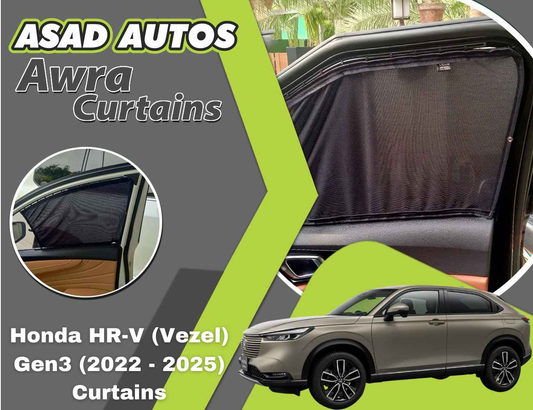 Awra Curtains for Honda HR-V (Vezel) Gen3 (2022-2025)