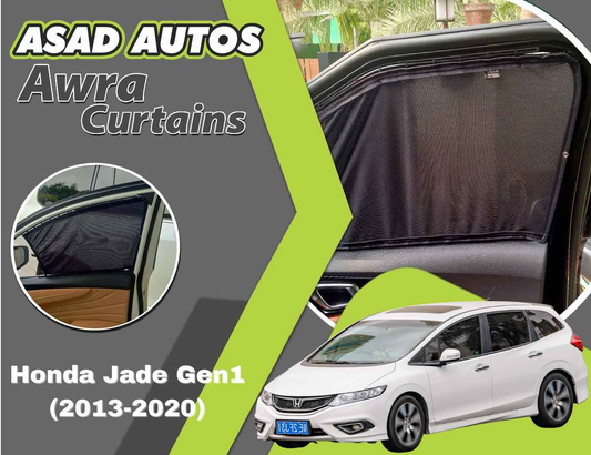 Awra Curtains for Honda Jade Gen1 (2013-2020) | Sunshade & Privacy