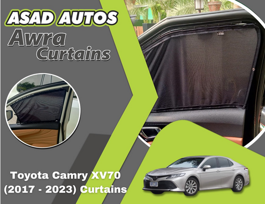 Awra Curtains for Toyota Camry XV70 (2017 - 2023) – Premium Window Sun Shades Set